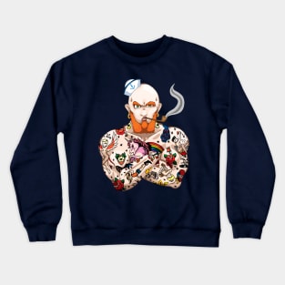 Seaman Stan the Tattooed Man Crewneck Sweatshirt